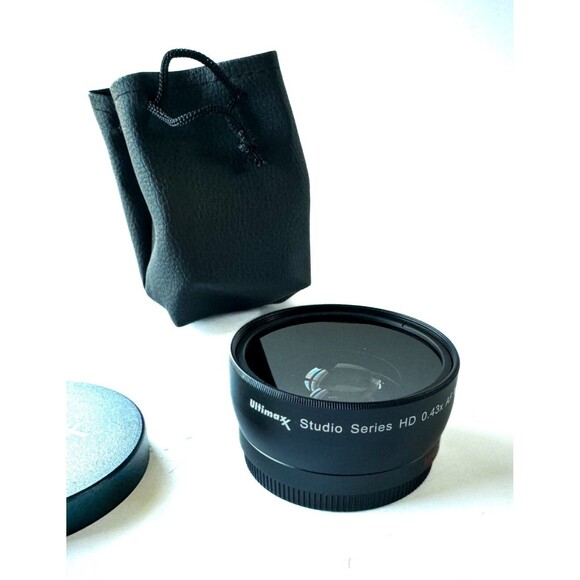 Ultimaxx Studio Series HD 0.43x AF Wide Angle Threaded Lens For 55mm Lenses# 550 - Picture 4 of 6